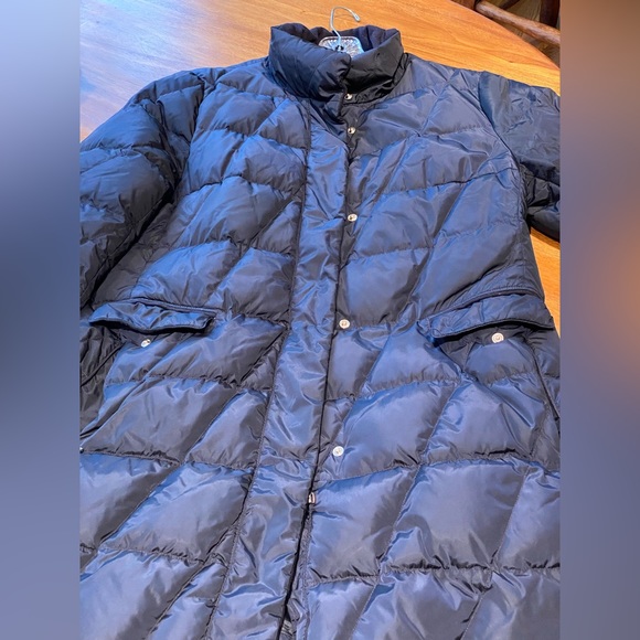 Navy bogner parka/down coat, excellent condition, EU size 40/US size 10. - Picture 9 of 10